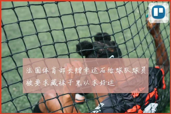 法国体育部长赠幸运石给球队球员被要求藏袜子里以求好运